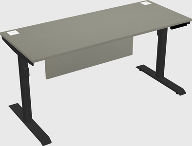 Dual motor electric desk
