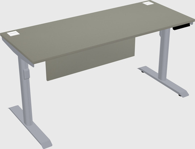 Dual motor electric desk