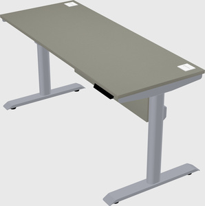Dual motor electric desk