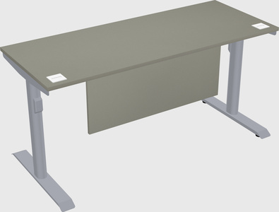 Dual motor electric desk