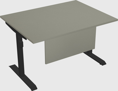 Dual motor electric desk