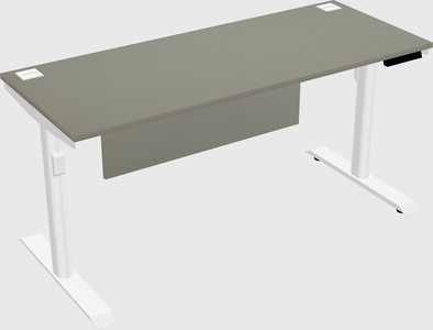 Dual motor electric desk