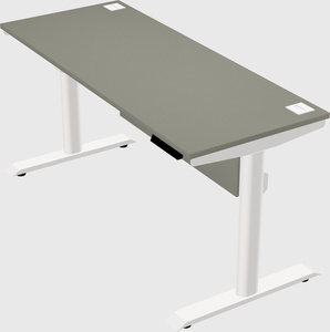Dual motor electric desk