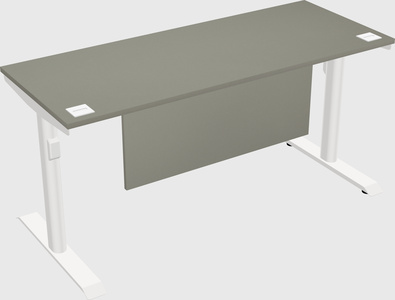 Dual motor electric desk
