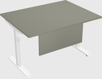 Dual motor electric desk