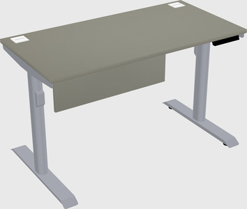 Dual motor electric desk