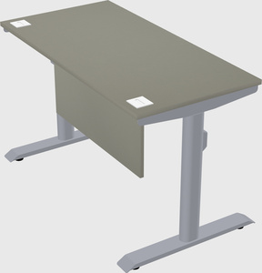 Dual motor electric desk