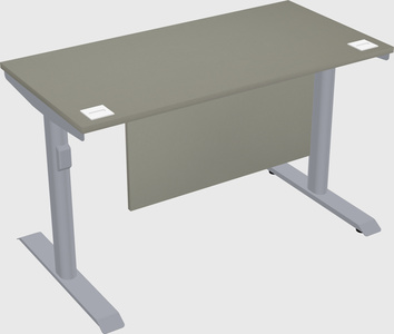 Dual motor electric desk