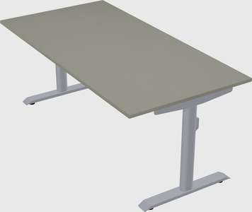 Dual motor electric desk