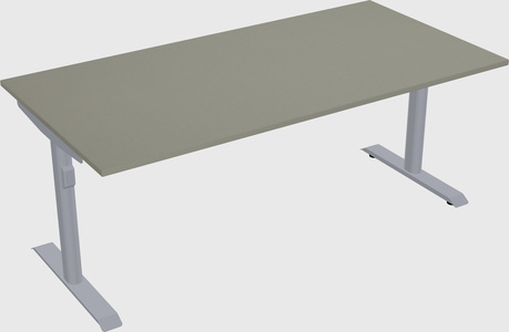 Dual motor electric desk