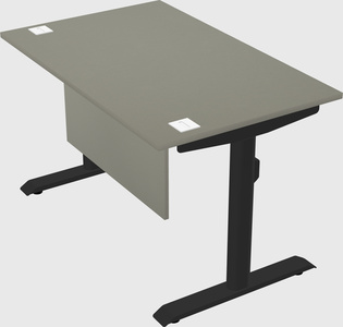 Dual motor electric desk