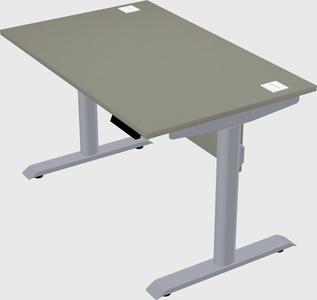 Dual motor electric desk