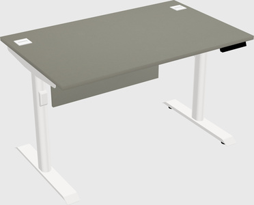 Dual motor electric desk