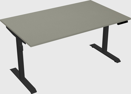 Dual motor electric desk