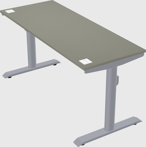 Dual motor electric desk