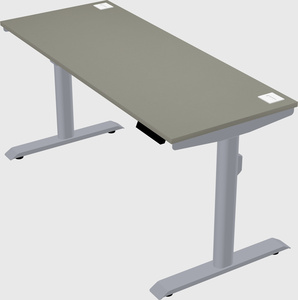 Dual motor electric desk