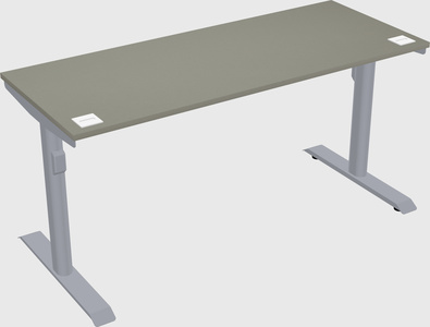 Dual motor electric desk