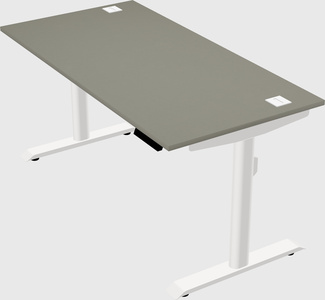 Dual motor electric desk