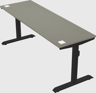 Dual motor electric desk