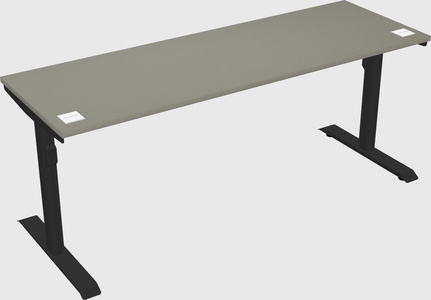 Dual motor electric desk