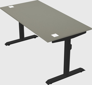 Dual motor electric desk