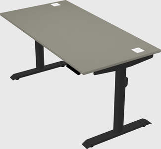 Dual motor electric desk