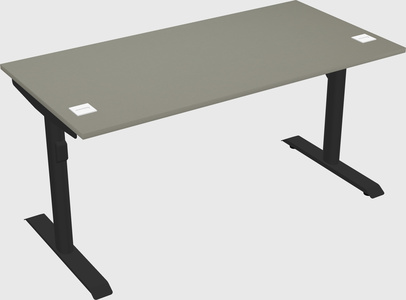 Dual motor electric desk