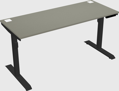 Dual motor electric desk