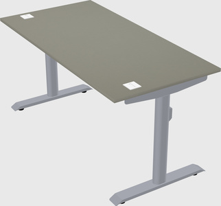 Dual motor electric desk