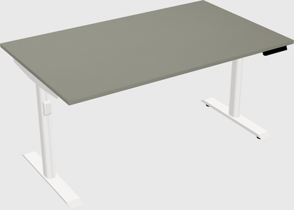 Dual motor electric desk