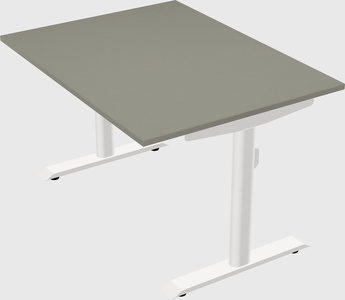 Dual motor electric desk