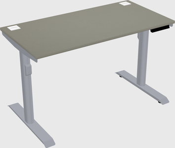 Dual motor electric desk
