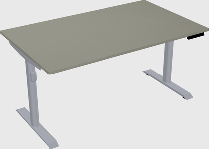 Dual motor electric desk