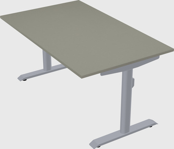 Dual motor electric desk