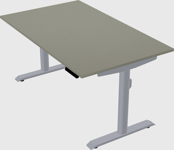 Dual motor electric desk