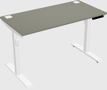 Dual motor electric desk