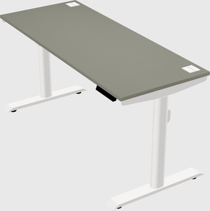 Dual motor electric desk