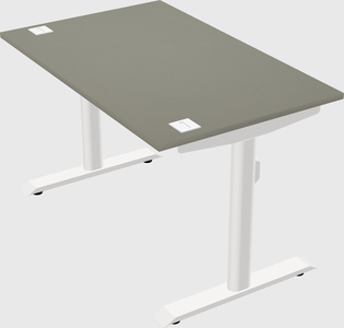Dual motor electric desk