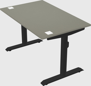 Dual motor electric desk