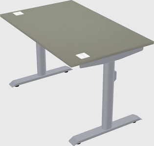 Dual motor electric desk
