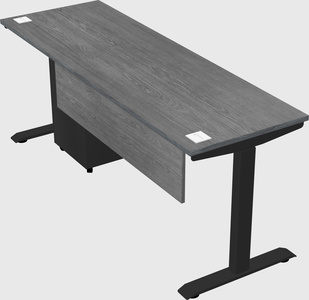 Single motor electric desk