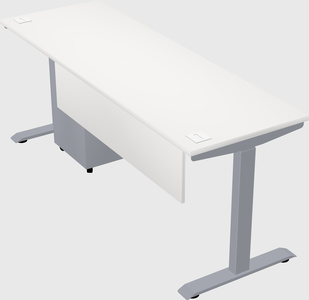 Single motor electric desk