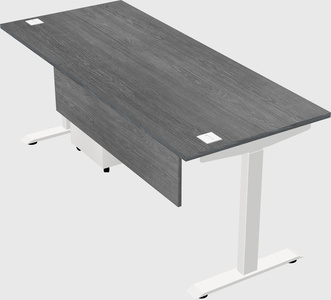 Single motor electric desk