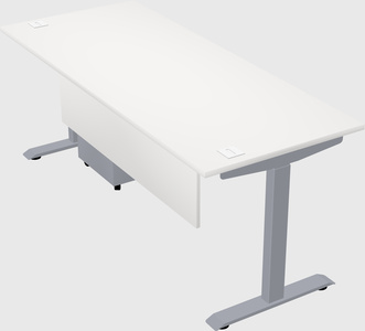 Single motor electric desk