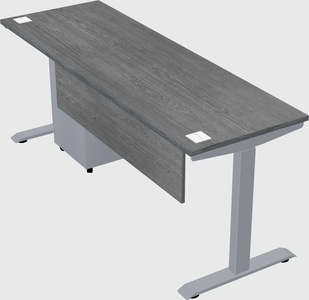 Single motor electric desk