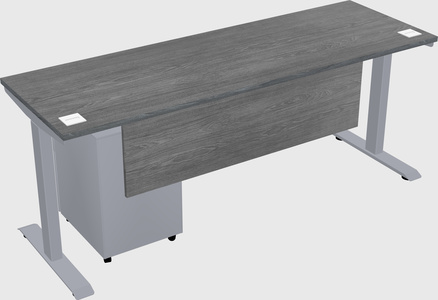 Single motor electric desk