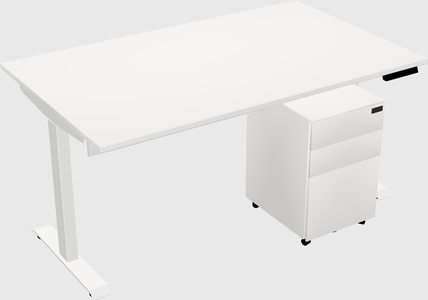 Single Motor Electric Desk