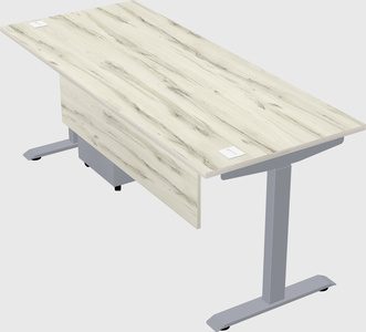 Single motor electric desk
