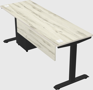 Single motor electric desk