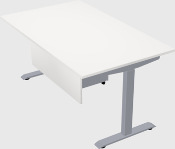 Single motor electric desk